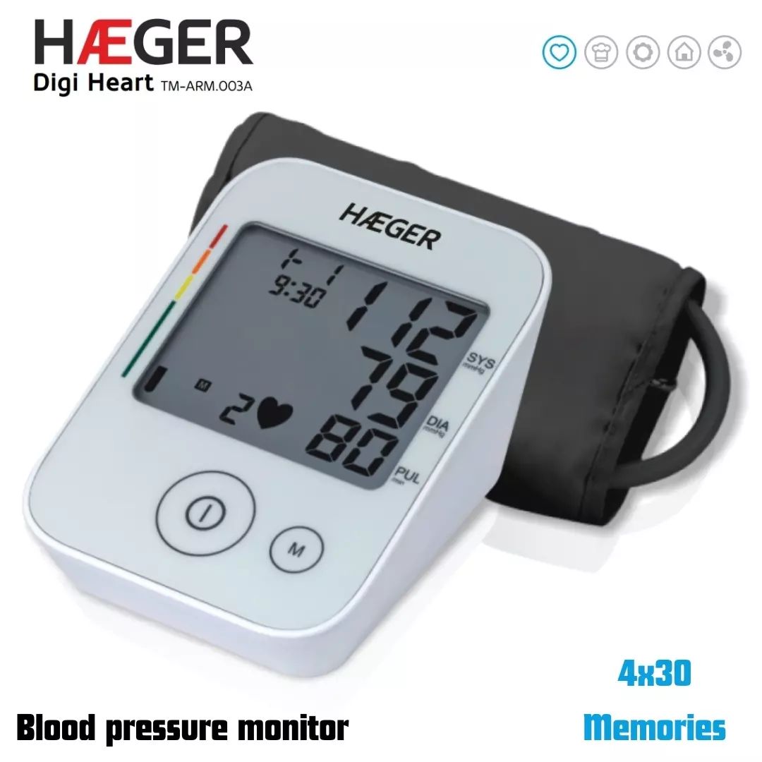 HAEGER Heart Blood Pressure Monitor