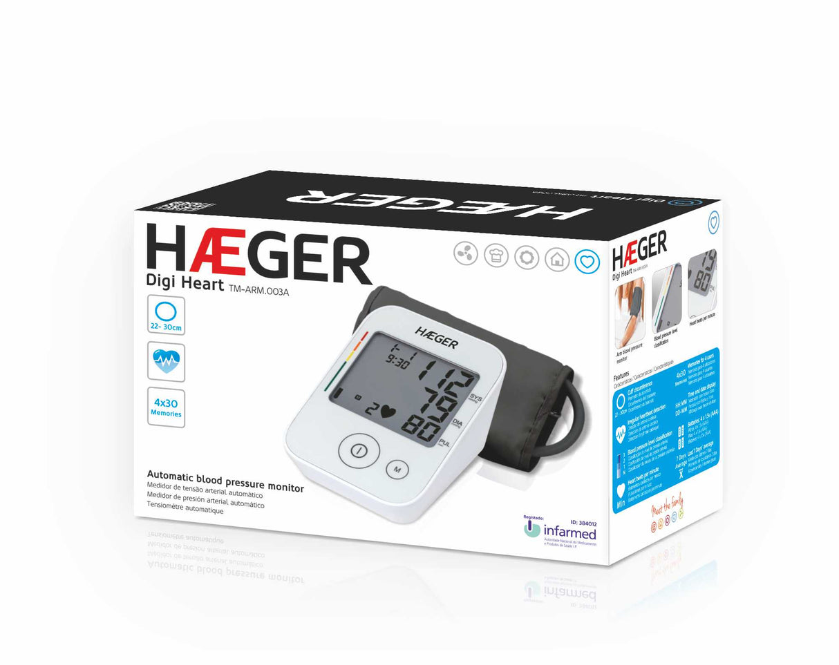 HAEGER Heart Blood Pressure Monitor