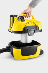 Karcher Battery Wet and Dry Vacuum Cleaner WD 1 Compact  Battery Set