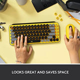 Logitech POP Keys Wireless Mechanical Emoji Keyboard