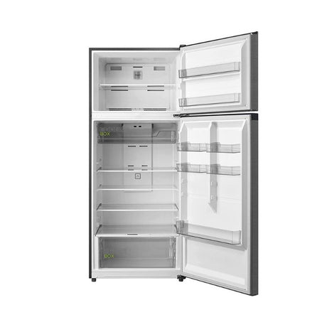 Midea Refrigerator Top Mount 2 doors Blue Steel 539L