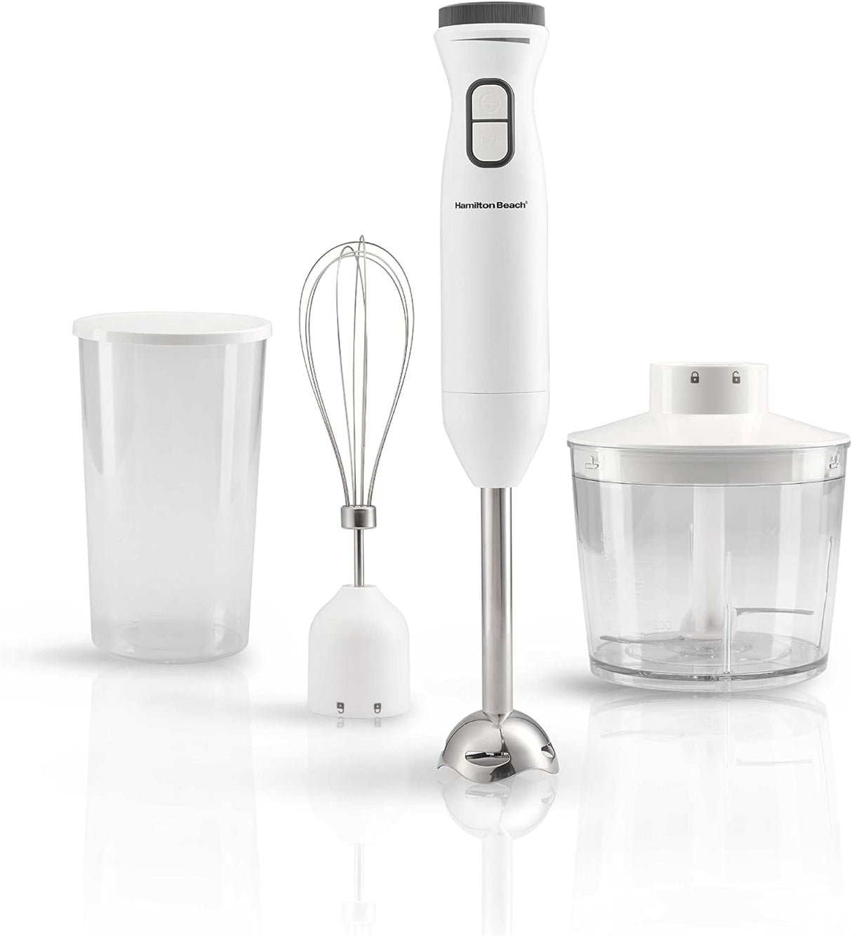 HAMILTON BEACH Turbo Boost Hand Blender, 600W