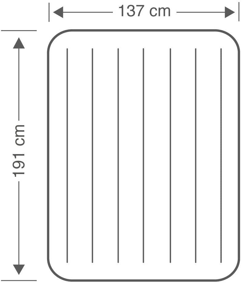 INTEX DURA-BEAM CLASSIC DOWNY Airbed 137*191*25cm   S20