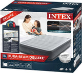 INTEX Queen COMFORT PLUSH ELEVATED Airbed W/ BIP 152*203*46cm S20