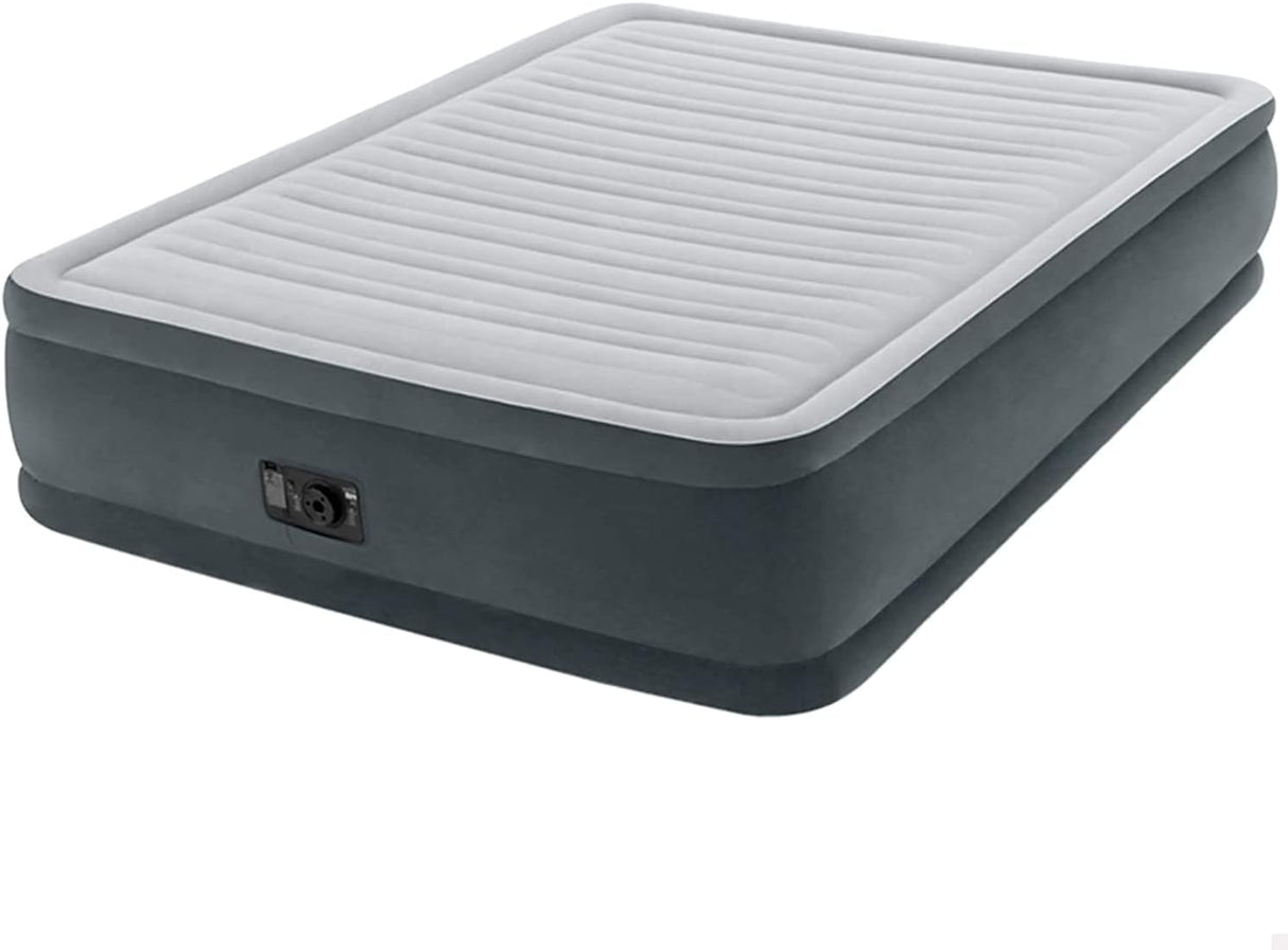 INTEX Queen COMFORT PLUSH ELEVATED Airbed W/ BIP 152*203*46cm S20