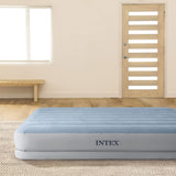 INTEX Queen Rise Comfort AIRBED W/Internal Pump (1.52x2.03x0.36m)   S21