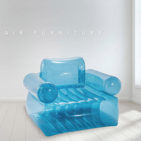 INTEX TRANSPARENT BLUE ARMCHAIR