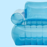 INTEX TRANSPARENT BLUE ARMCHAIR