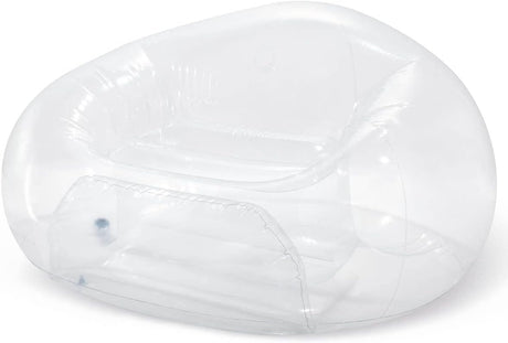 INTEX TRANSPARENT BEANLESS BAG CHAIR Size: 137 cm x 127 cm x 74 cm