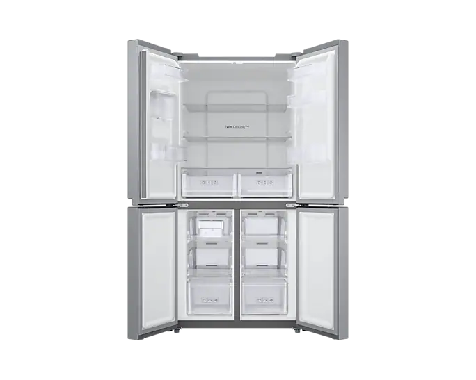 Samsung Refrigerator 4 doors Gentle Silver Matt