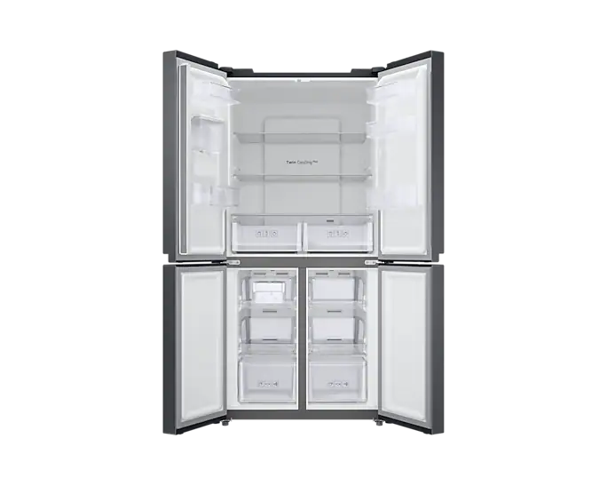 Samsung Refrigerator 4 doors Gentle Black Matt