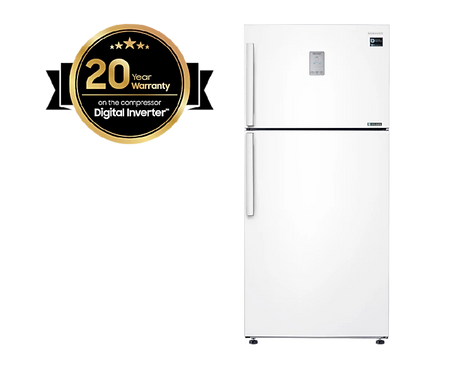 Samsung Refrigerator Top Mount Snow white