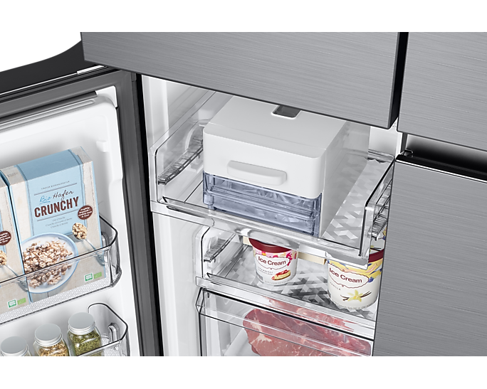 Samsung Refrigerator 4 doors Refined Inox