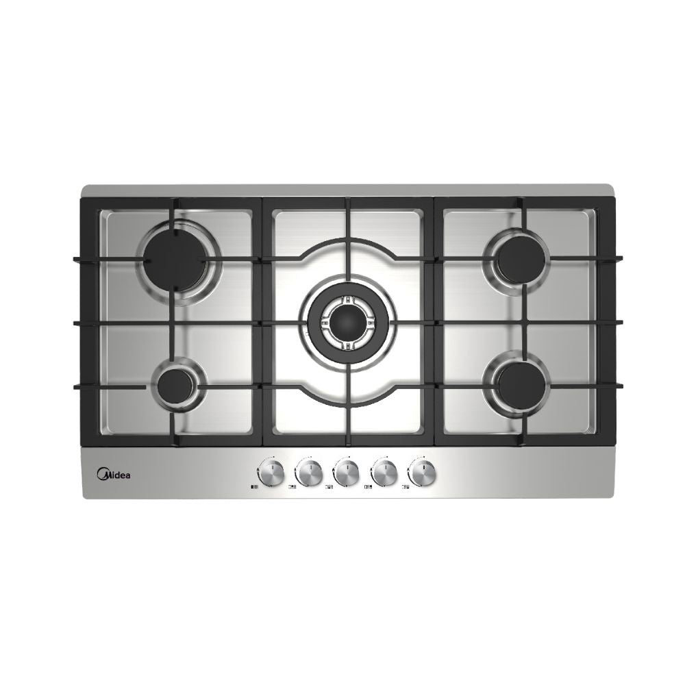 Midea Stainless Steel Gas Built-in 5 Burners 90 cm