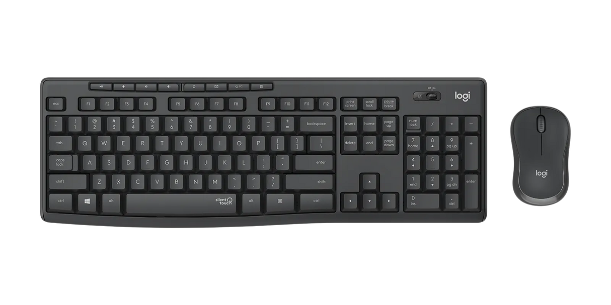 Logitech MK295 Silent Wireless Keyboard Mouse Combo