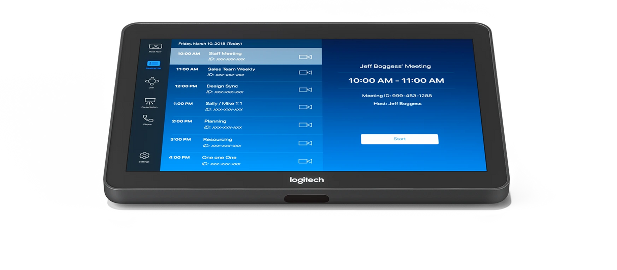 Logitech Tap Meeting Room Touch Controller