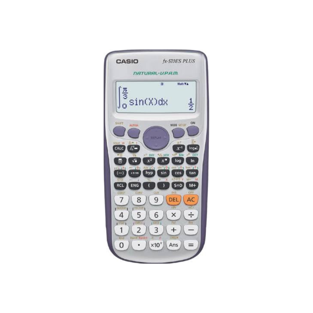 Casio Standard Scientific Calculator Fx-570esplus-2wdtv