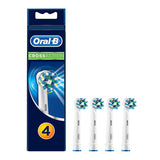 Oral-B Cross Action Replacement Brush Heads Eb50 4 Pack