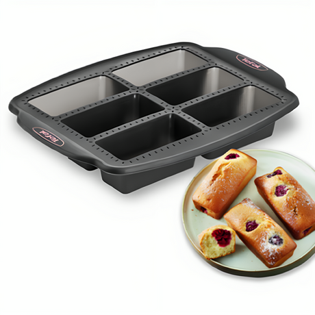 Tefal Crispy Bake 6 Mini Cake