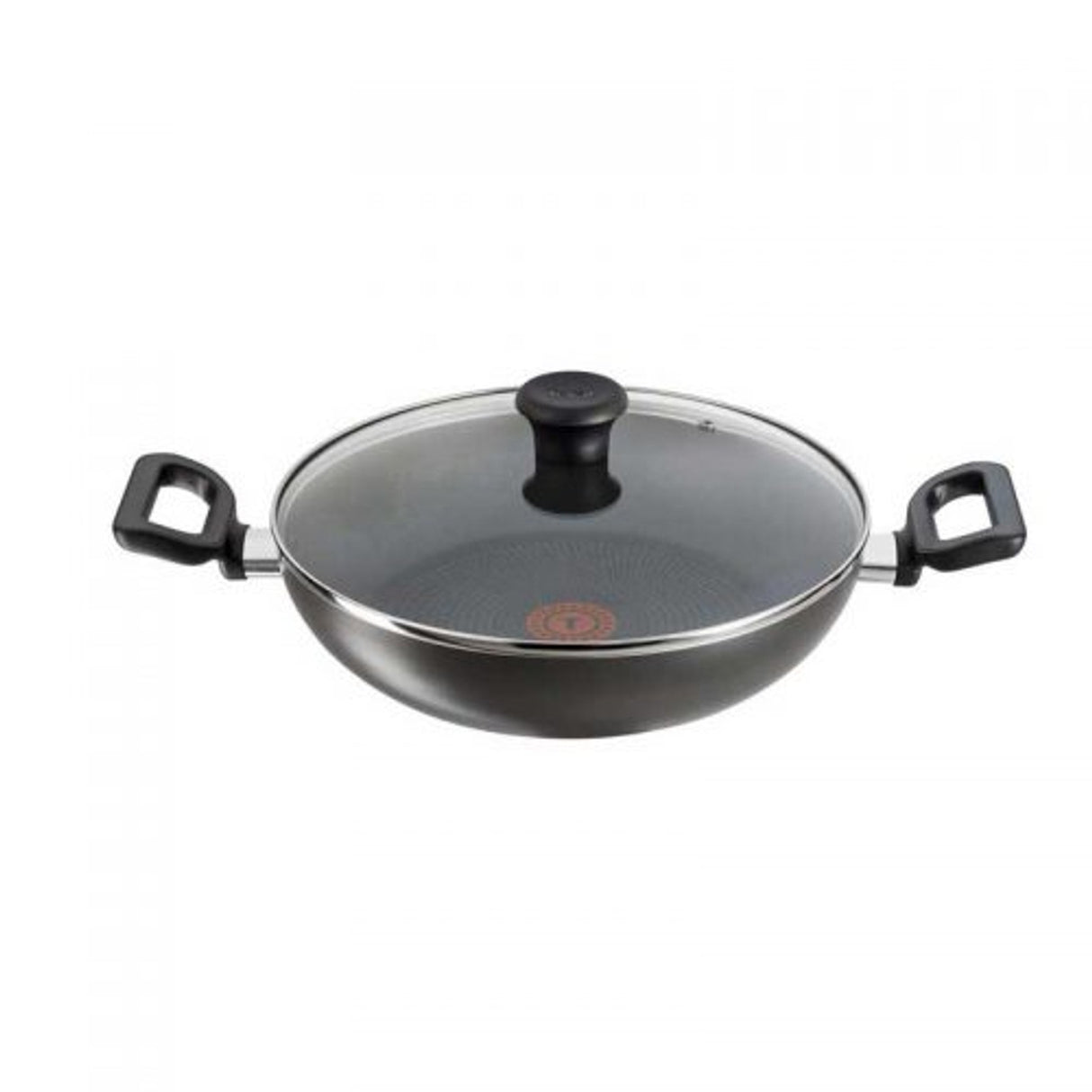 Tefal G6 Delicia Kadhai + glass lid