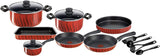 Tefal G6 Tempo Flame 14 Pcs Cooking Set C3079383