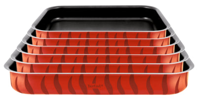 Tefal Tempo Flame Ovenware 6 Pieces Set Rectangular oven dishes