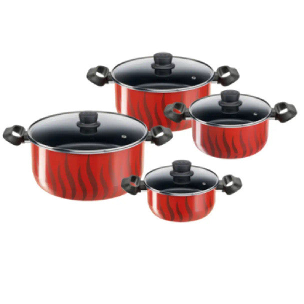 Tefal G6 Tempo Flame 8 Pcs Cooking Set