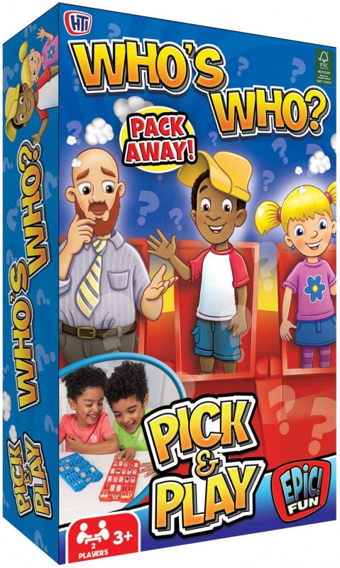 HTI GAMES WhoS Who Pick & Play Game