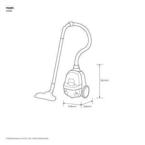 Electrolux CompactGo Vacuum Cleaner